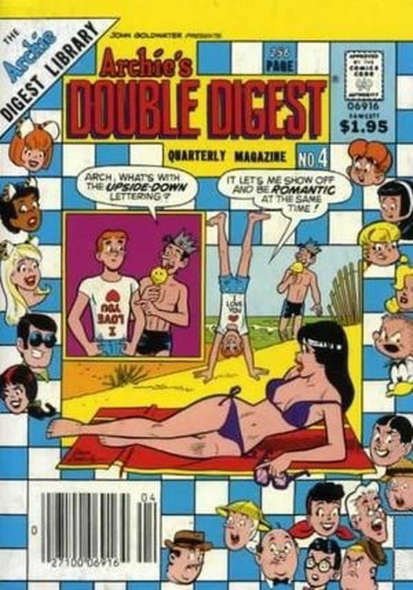 Archie's Double Digest Quarterly Magazine #4 cover