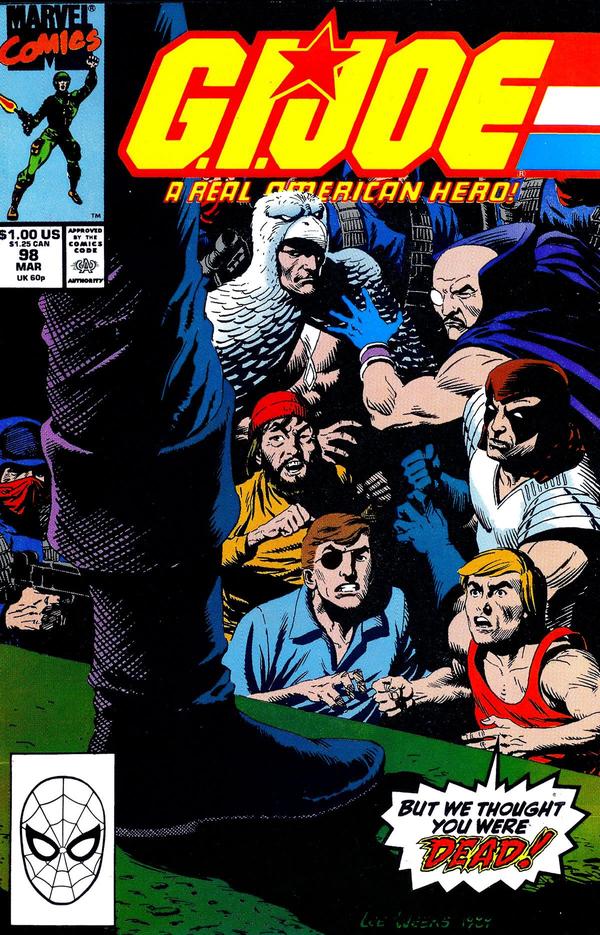 G.I. Joe, A Real American Hero (1982) #98 cover