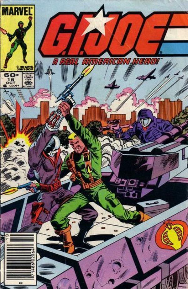G.I. Joe, A Real American Hero (1982) #16 cover
