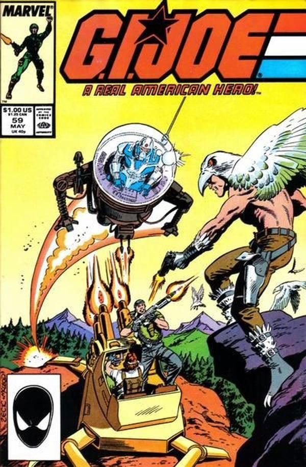 G.I. Joe, A Real American Hero (1982) #59 cover