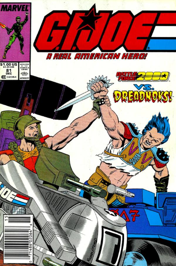 G.I. Joe, A Real American Hero (1982) #81 cover