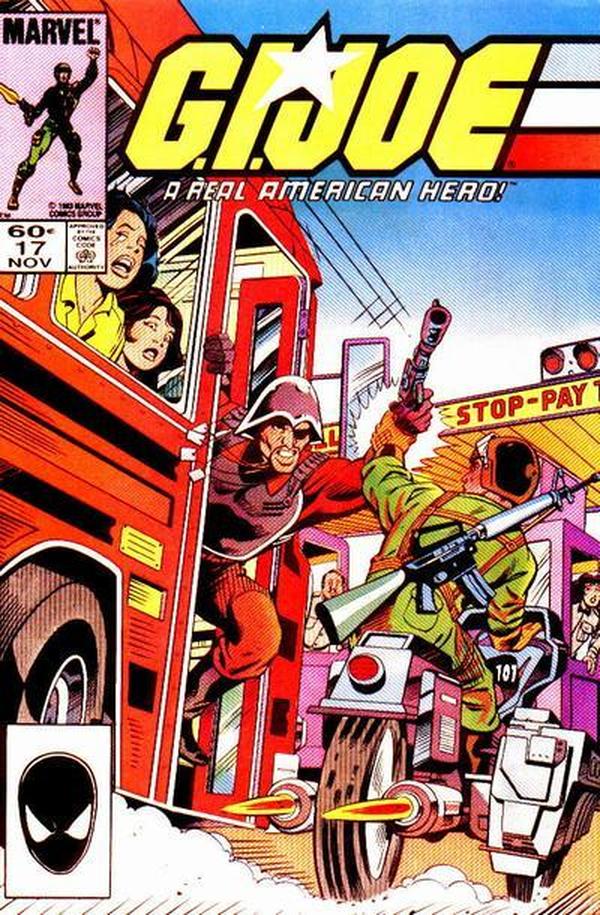 G.I. Joe, A Real American Hero (1982) #17 cover