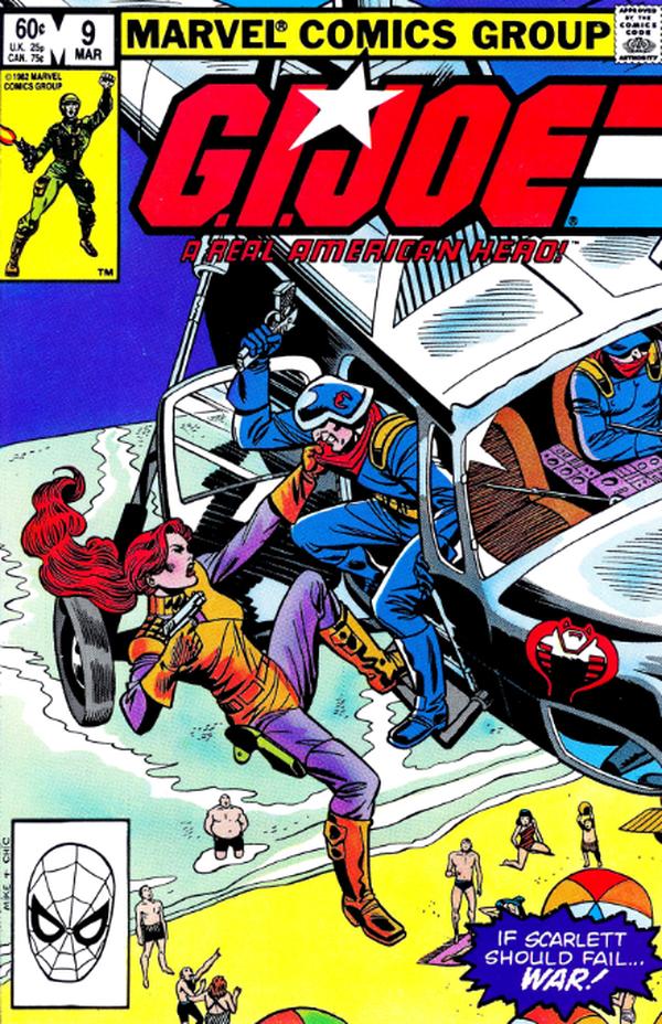 G.I. Joe, A Real American Hero (1982) #9 cover