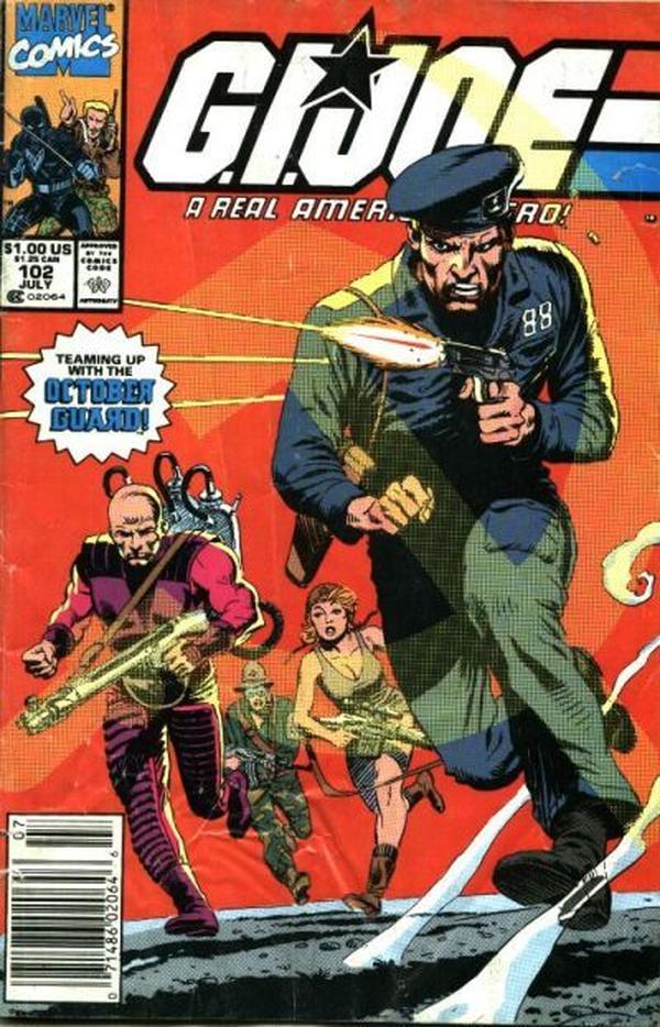 G.I. Joe, A Real American Hero (1982) #102 cover