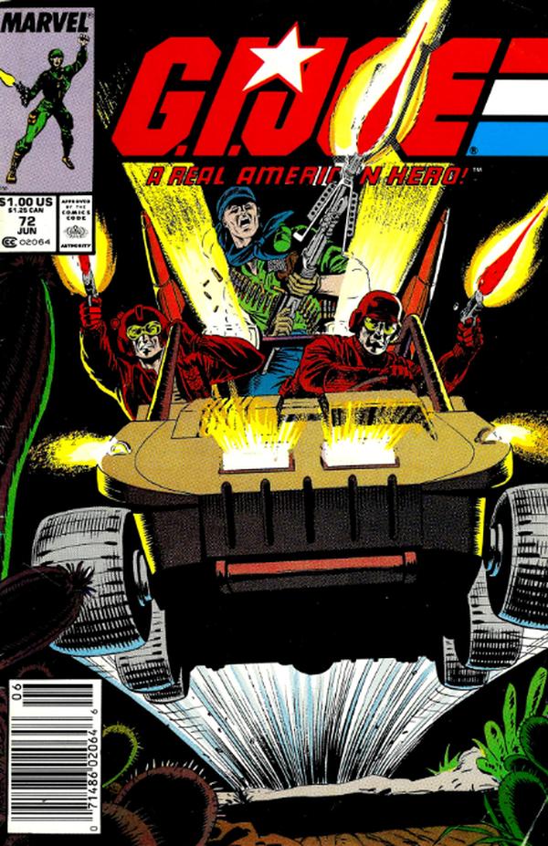 G.I. Joe, A Real American Hero (1982) #72 cover