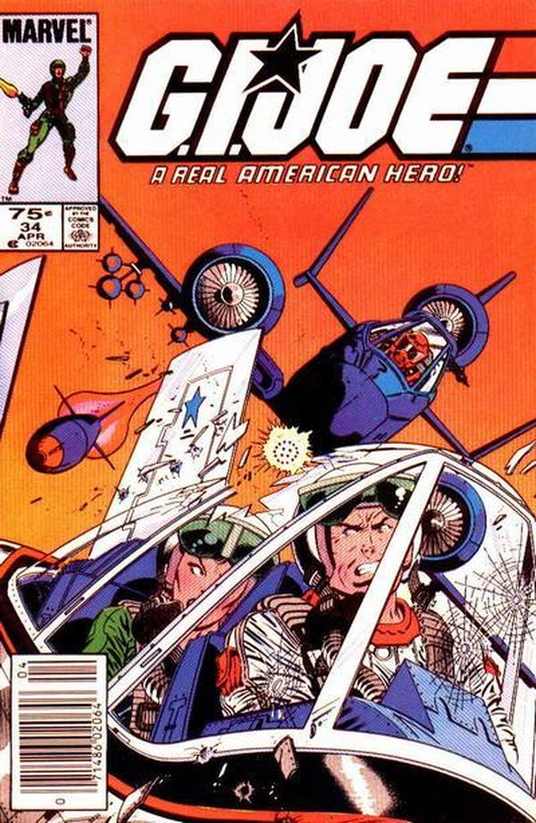 G.I. Joe, A Real American Hero (1982) #34 cover