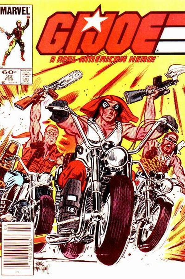 G.I. Joe, A Real American Hero (1982) #32 cover