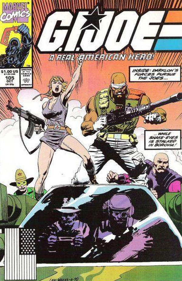 G.I. Joe, A Real American Hero (1982) #105 cover
