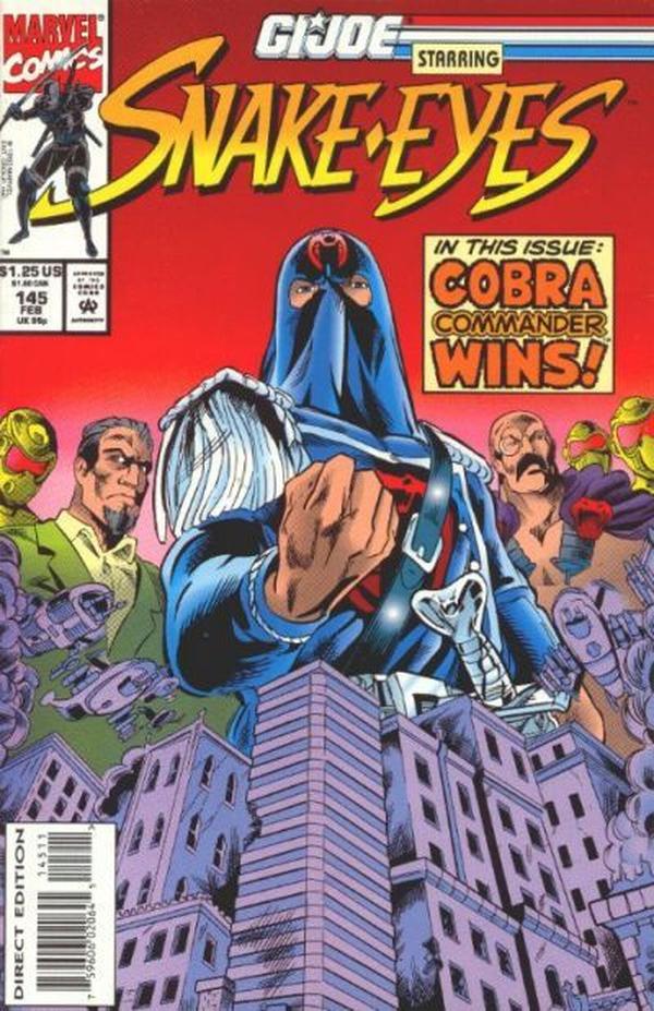 G.I. Joe, A Real American Hero (1982) #145 cover
