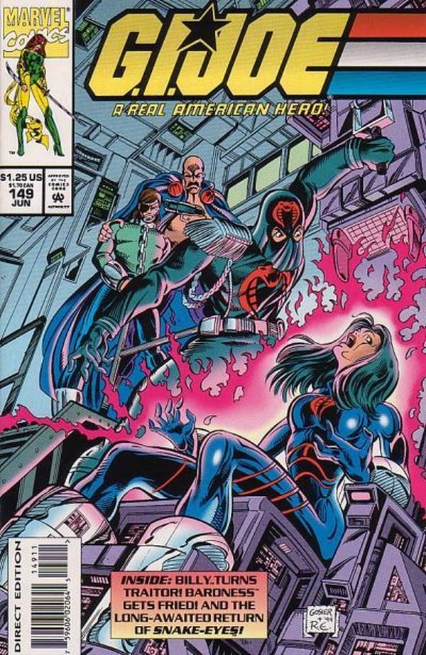 G.I. Joe, A Real American Hero (1982) #149 cover
