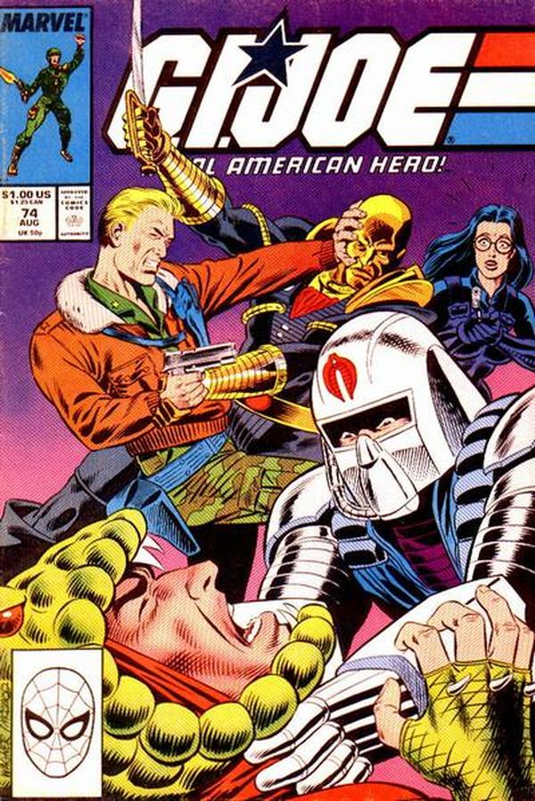 G.I. Joe, A Real American Hero (1982) #74 cover