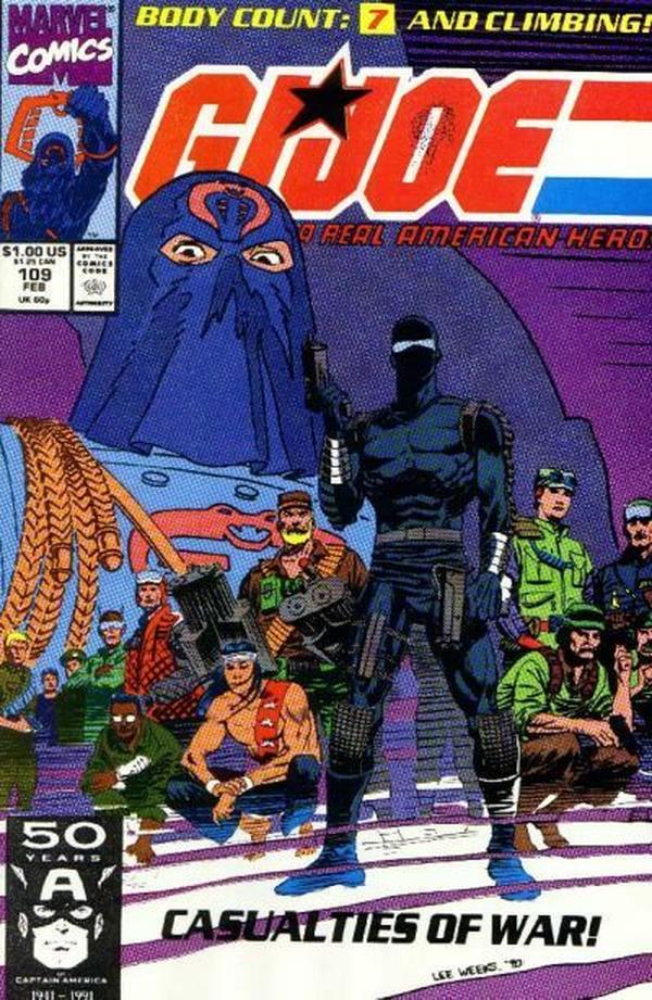 G.I. Joe, A Real American Hero (1982) #109 cover