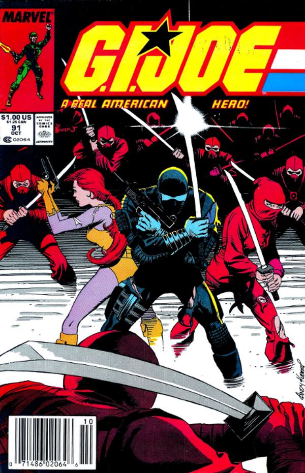 G.I. Joe, A Real American Hero (1982) #91 cover