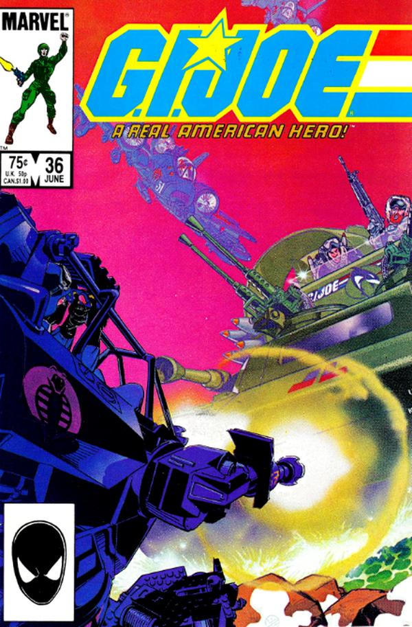 G.I. Joe, A Real American Hero (1982) #36 cover