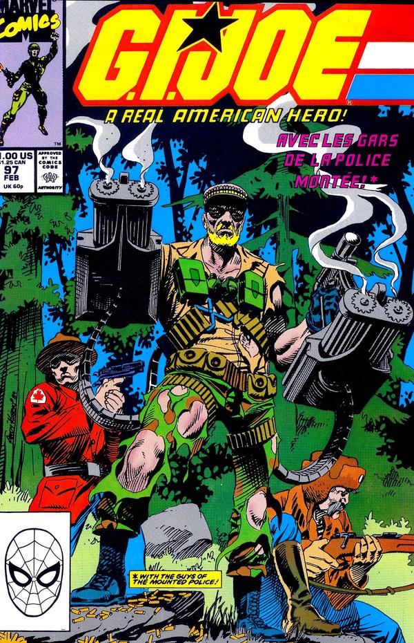 G.I. Joe, A Real American Hero (1982) #97 cover