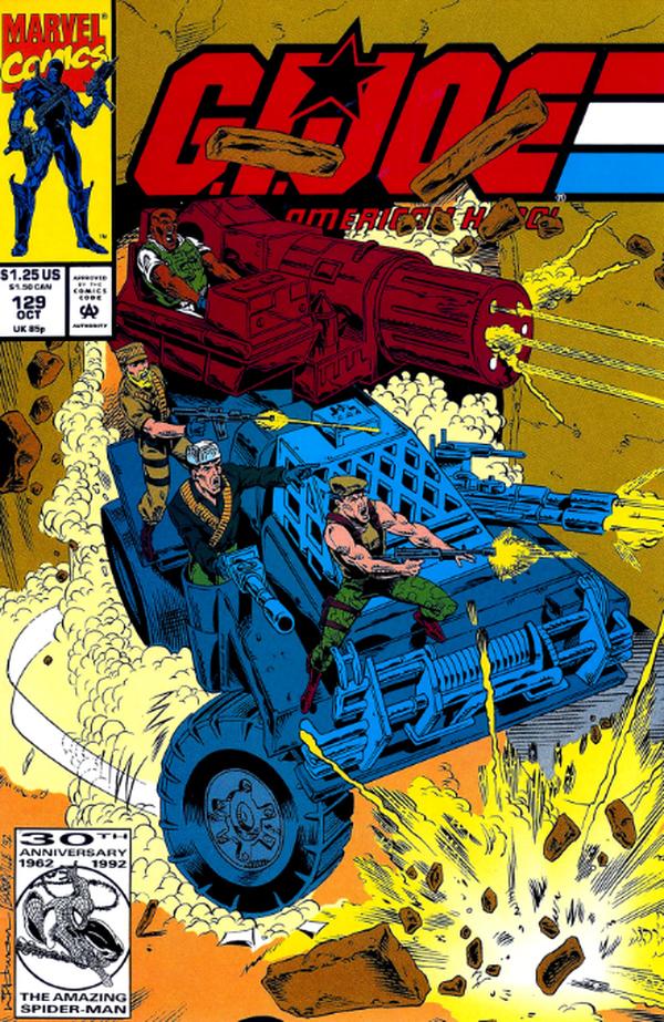 G.I. Joe, A Real American Hero (1982) #129 cover