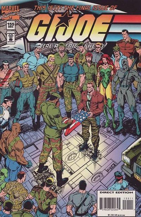 G.I. Joe, A Real American Hero (1982) #155 cover