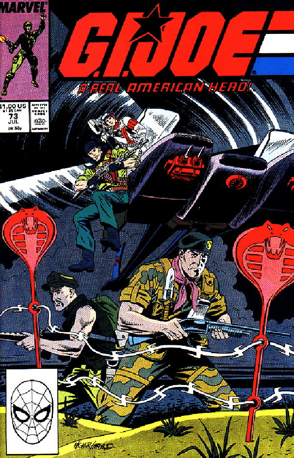 G.I. Joe, A Real American Hero (1982) #73 cover
