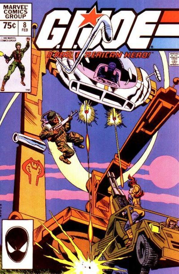 G.I. Joe, A Real American Hero (1982) #8 cover
