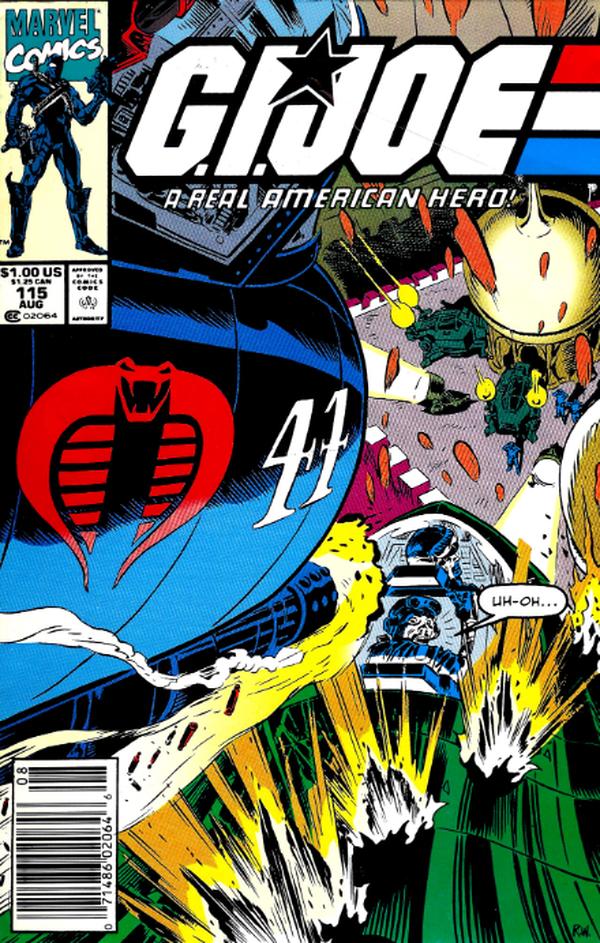 G.I. Joe, A Real American Hero (1982) #115 cover