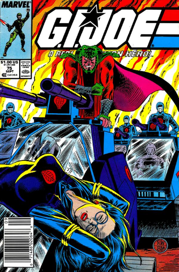 G.I. Joe, A Real American Hero (1982) #75 cover