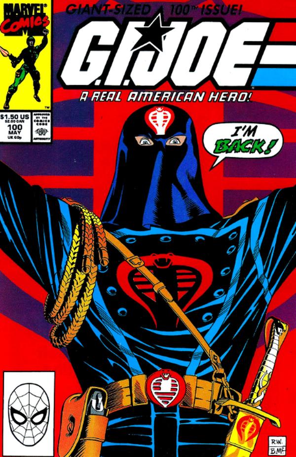 G.I. Joe, A Real American Hero (1982) #100 cover