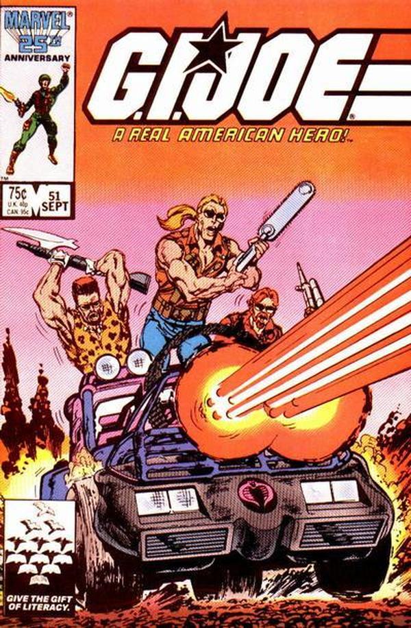 G.I. Joe, A Real American Hero (1982) #51 cover