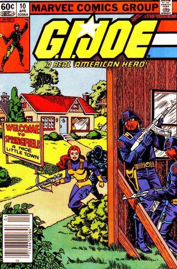 G.I. Joe, A Real American Hero (1982) #10 cover
