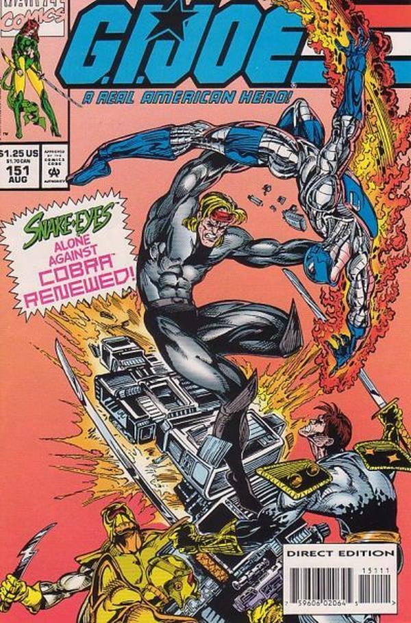 G.I. Joe, A Real American Hero (1982) #151 cover