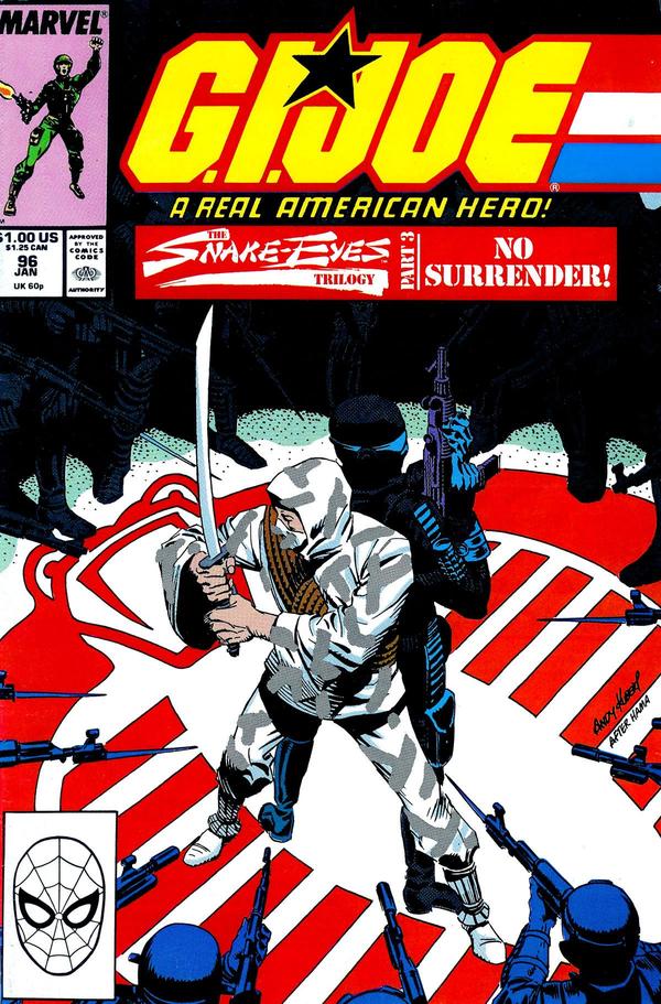 G.I. Joe, A Real American Hero (1982) #96 cover