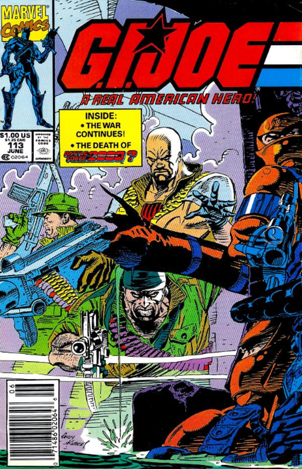 G.I. Joe, A Real American Hero (1982) #113 cover