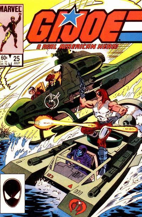 G.I. Joe, A Real American Hero (1982) #25 cover