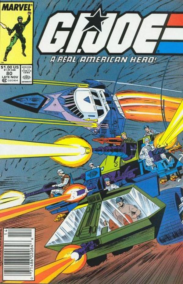 G.I. Joe, A Real American Hero (1982) #80 cover