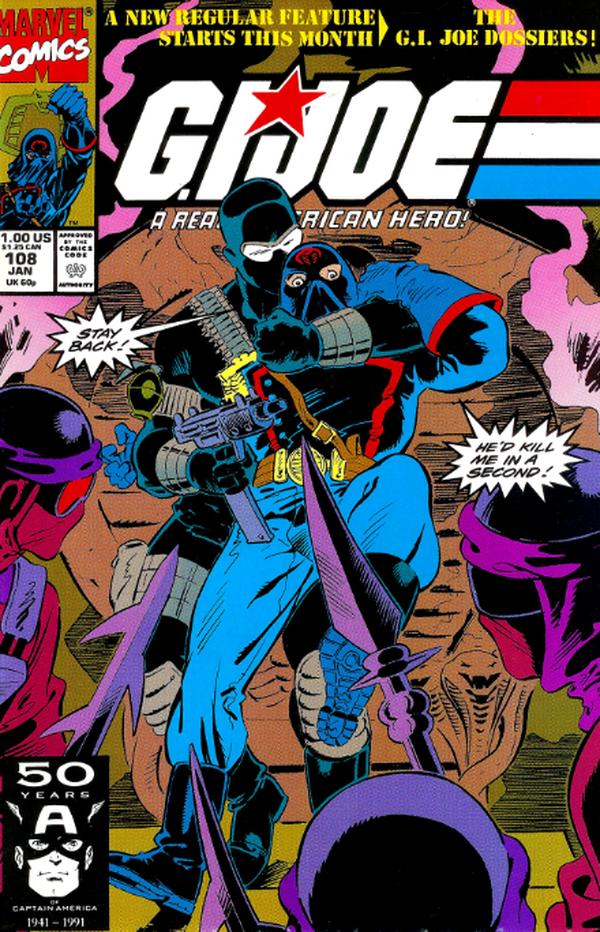 G.I. Joe, A Real American Hero (1982) #108 cover