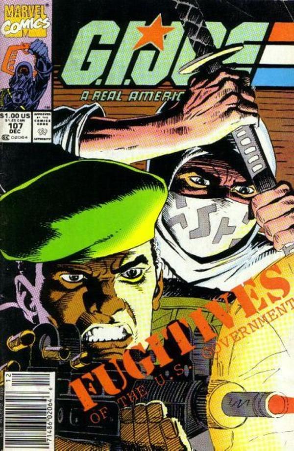 G.I. Joe, A Real American Hero (1982) #107 cover