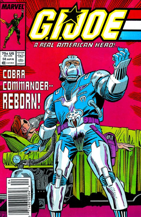 G.I. Joe, A Real American Hero (1982) #58 cover