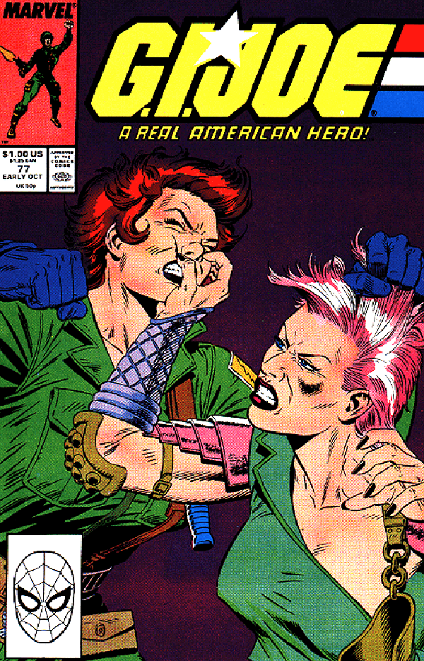 G.I. Joe, A Real American Hero (1982) #77 cover