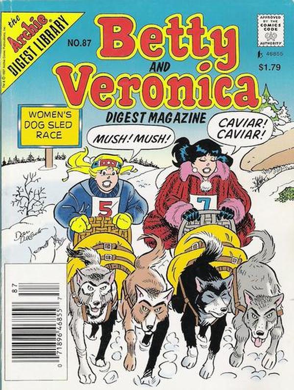 Betty and Veronica Comics Digest Magazine (1983) #87 cover