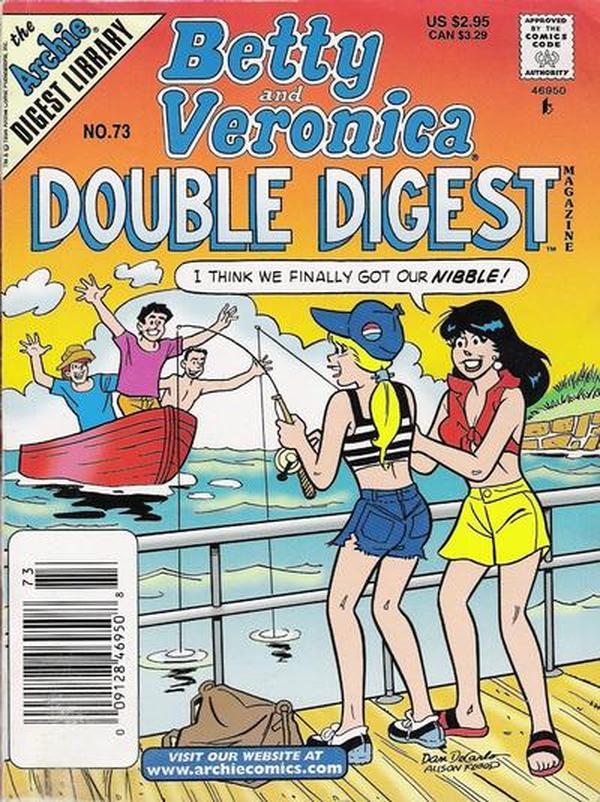 Betty & Veronica (Jumbo Comics) Double Digest #73 cover