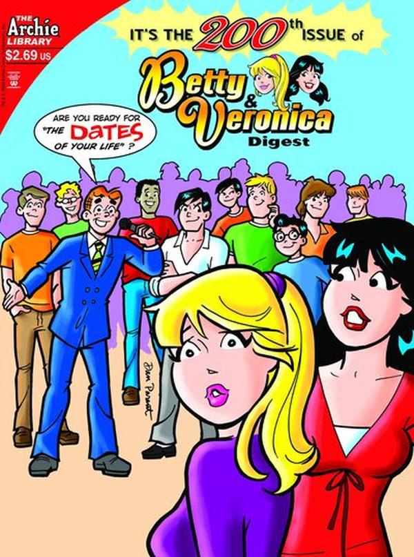 Betty and Veronica Comics Digest Magazine (1983) #200 cover