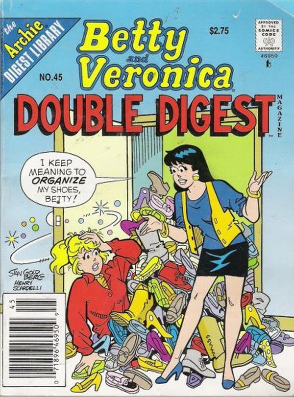 Betty & Veronica (Jumbo Comics) Double Digest #45 cover