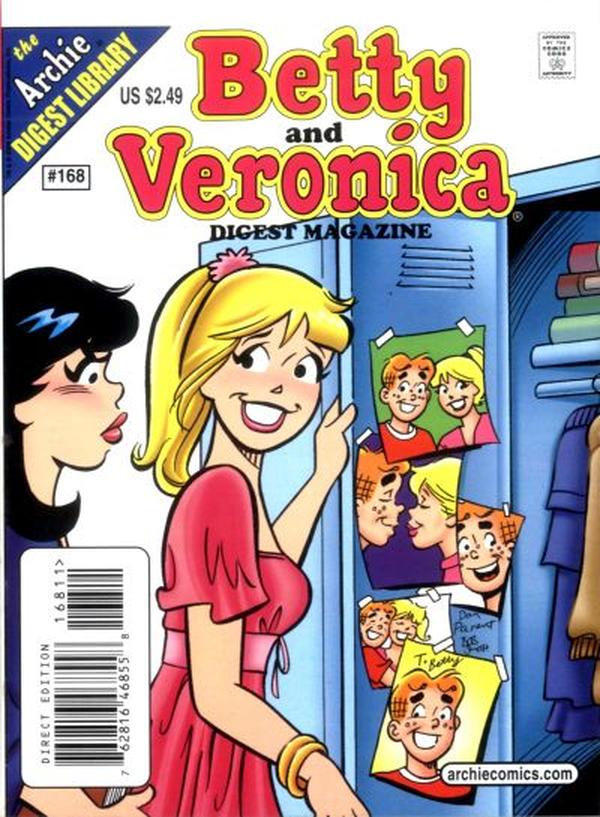 Betty and Veronica Comics Digest Magazine (1983) #168 cover