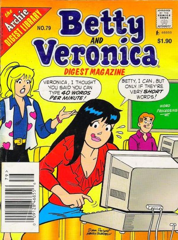 Betty and Veronica Comics Digest Magazine (1983) #79 cover