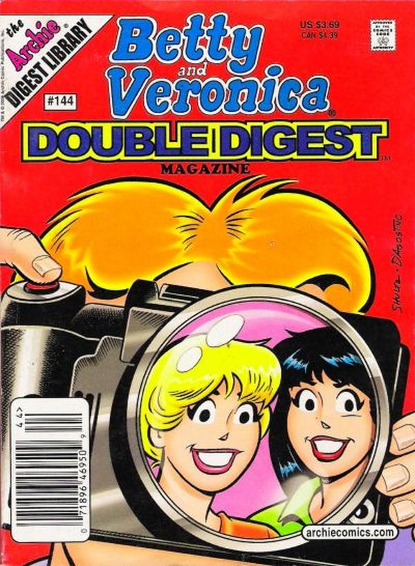 Betty & Veronica (Jumbo Comics) Double Digest #144 cover