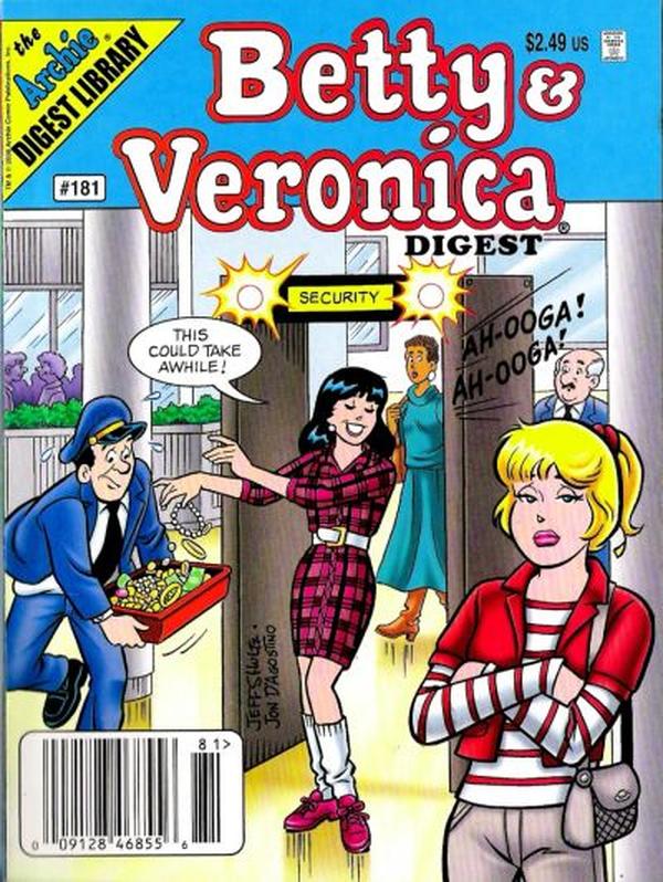 Betty and Veronica Comics Digest Magazine (1983) #181 cover