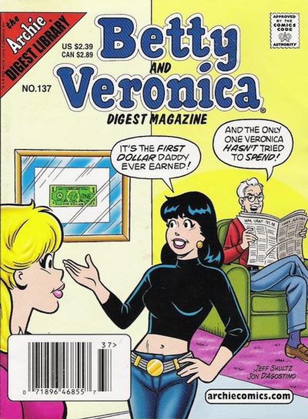 Betty and Veronica Comics Digest Magazine (1983) #137 cover
