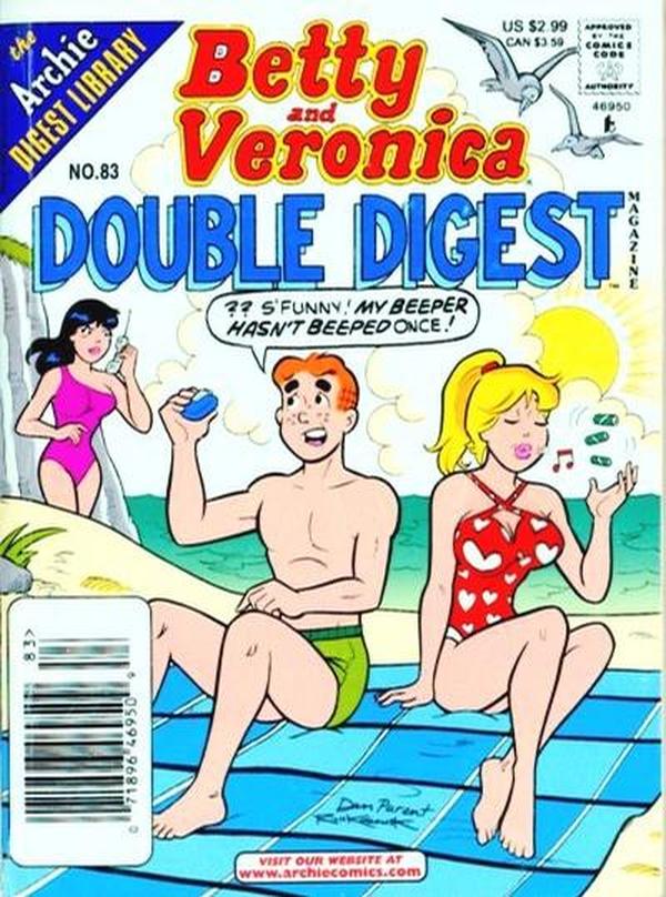 Betty & Veronica (Jumbo Comics) Double Digest #83 cover