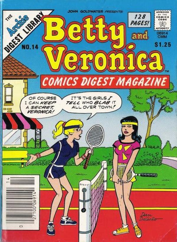 Betty and Veronica Comics Digest Magazine (1983) #14 cover