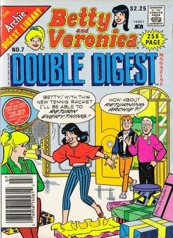Betty & Veronica (Jumbo Comics) Double Digest #7 cover