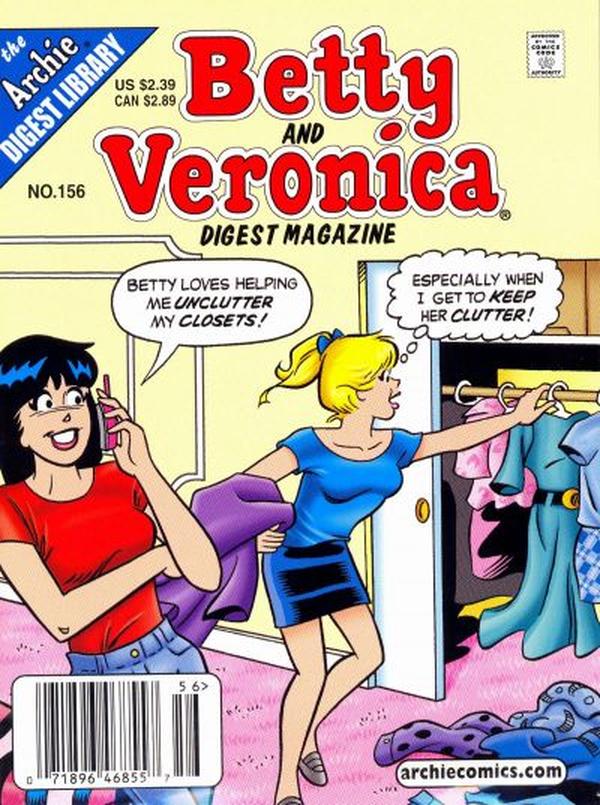 Betty and Veronica Comics Digest Magazine (1983) #156 cover
